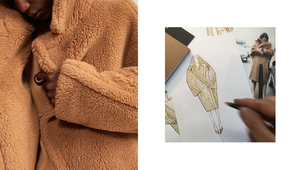 直営♪ Max Mara Teddy Bear Icon Coat キャメル&シルク GARDONE Teddy Bear Coat - Icon Coats | Max Mara